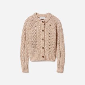 Everlane Cloud Cable Cardigan